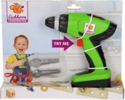 Eichhorn Constructor Accuschroevendraaier Kindergereedschap -Speel Actief Verkoop eichhorn accuschroemachine contstructor kindergereedschap 1
