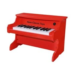 New Classic Toys® Piano Rood Electronisch 25-toetsen Kinderpiano