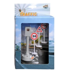 Flitspaal Try Me + 3 Verkeersborden -Speel Actief Verkoop flitspaal kidsglobe