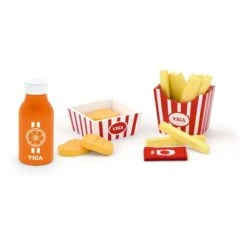 Fastfoodset – Friet Met Kipnuggets En Sinassappelsap Vigatoys
