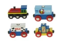 BigJigs BJT181 Goederentrein -Speel Actief Verkoop goederentrein bigjigs bjt181 17