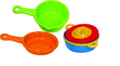 Gowi Pannenset / Kookset Wenen 4-delig Kunststof