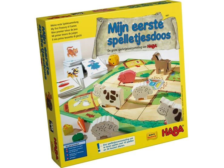 HABA Mijn Eerste Spelletjesdoos 4 HABA Mijn Eerste Spelletjesdoos - Afbeelding 2