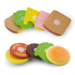 Vigatoys Hamburger En Sandwich 7 Vigatoys Hamburger En Sandwich -Speel Actief Verkoop hamburger en sandwich vigatoys v0810 1 1