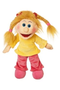 Handpop Sandra 35 Cm. Living Puppets -Speel Actief Verkoop handpop living puppets w682 sandra 1