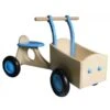 Houten Bakfiets Licht-Blauw Loopfiets VanDijkToys 1 Houten Bakfiets Licht-Blauw Loopfiets VanDijkToys -Speel Actief Verkoop houten bakfiets lichtblauw van dijktoys