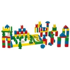 Blokkenset HEROS Fantasy 130-delig -Speel Actief Verkoop houten blokken fantasy in ton heros 11301 1 1