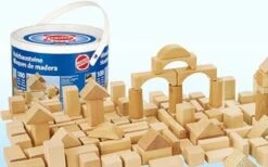 Blokken Naturel 100 Stuks -Speel Actief Verkoop houten blokken heros 10131 1 1