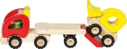 Houten Dieplader Met Loader -Speel Actief Verkoop houten dieplader goki 55963 1 1