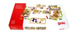 Mijn Kleine Dierentuin, 220-delig -Speel Actief Verkoop houten dierentuin goki 98936 1 1