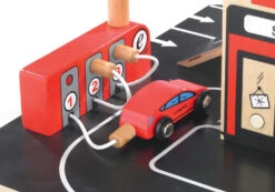 Houten Garage Park & Go -Speel Actief Verkoop houten garage hape e3002 park go garage 4