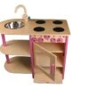 Houten Speelkeuken V.Dijktoys Rose -Speel Actief Verkoop houten keukentje van dijjktoys rose