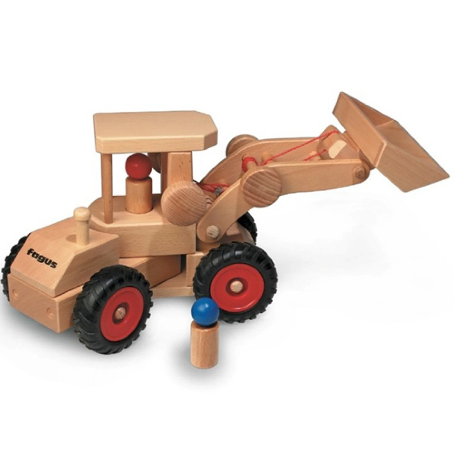 Houten Loader / Wiellaadschep Fagus 4 Houten Loader / Wiellaadschep Fagus - Afbeelding 2