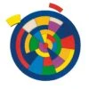 Houten Puzzel Kleurencirkel -Speel Actief Verkoop houten puzzel kleurencirkel goki 57849