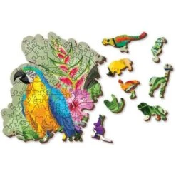 Wooden City Houten Puzzel Tropical Birds L300 -Speel Actief Verkoop houten puzzel wooden city tropical birds L300 4