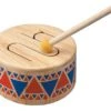 Houten Trommel Plantoys -Speel Actief Verkoop houten trommel plantoys 6404