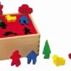 Houten Vormensorteerbox Figuren 1 Houten Vormensorteerbox Figuren -Speel Actief Verkoop houten vormen sorteerbox heros 11742