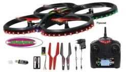 Drone Jamara Flyscout Quadrocopter Compass/LED -Speel Actief Verkoop jamara flyscout quadrocopter met kompas led camera 2