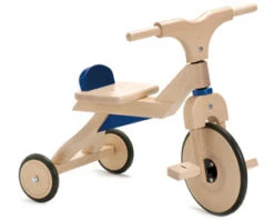 Houten Driewieler Jasper -Speel Actief Verkoop jasper trike blauw driewieler hout 1