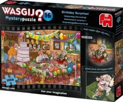 Jumbo 19165 Wasgij-Puzzel Mistery-16 Verjaardag Verrassing -Speel Actief Verkoop jumbo puzzel legpuzzel wasgij 19165 verjaardag verrassing destiny 16 1