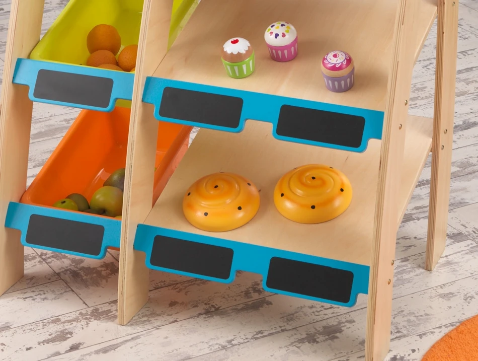 Marktkraam / Winkeltje Kidkraft (incl. Kassa) 6 Marktkraam / Winkeltje Kidkraft (incl. Kassa) - Afbeelding 4