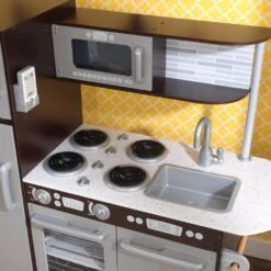 Kidkraft Uptown Espresso Speel-Keuken Kinderkeuken 15 Kidkraft Uptown Espresso Speel-Keuken Kinderkeuken -Speel Actief Verkoop kidkraft uptown espresso keuken 2