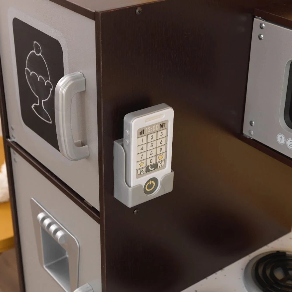 Kidkraft Uptown Espresso Speel-Keuken Kinderkeuken 9 Kidkraft Uptown Espresso Speel-Keuken Kinderkeuken - Afbeelding 7