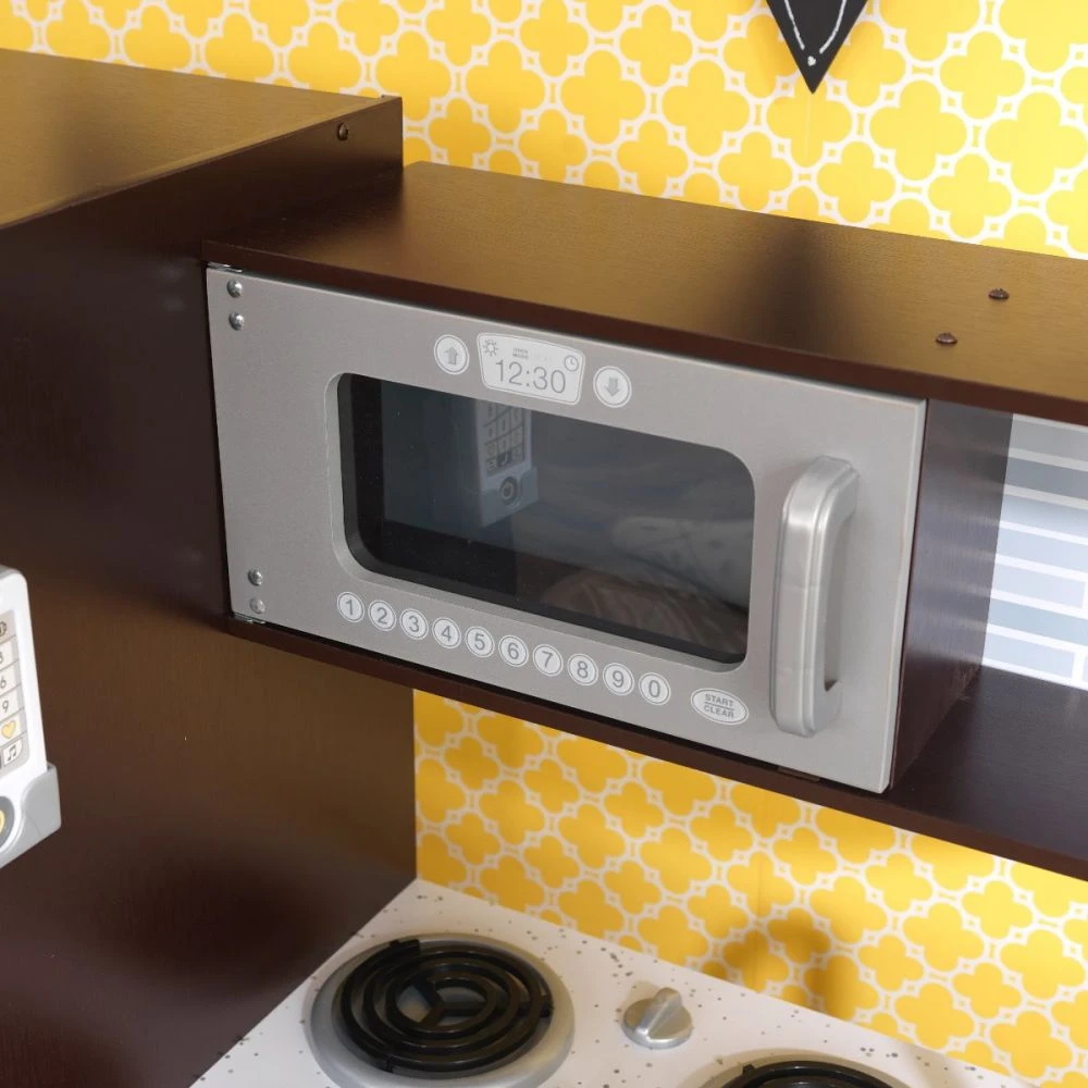 Kidkraft Uptown Espresso Speel-Keuken Kinderkeuken 10 Kidkraft Uptown Espresso Speel-Keuken Kinderkeuken - Afbeelding 8