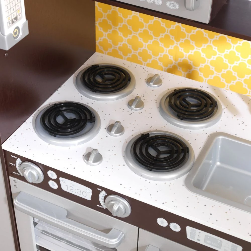 Kidkraft Uptown Espresso Speel-Keuken Kinderkeuken 11 Kidkraft Uptown Espresso Speel-Keuken Kinderkeuken - Afbeelding 9