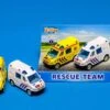 Ambulance En Politieauto – Speelset 2Play Traffic -Speel Actief Verkoop kidsglobe 520031 ambulance en politieauto