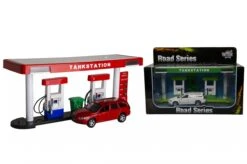 Kidsglobe Tankstation + Volvo V70 7 Kidsglobe Tankstation + Volvo V70 -Speel Actief Verkoop kidsglobe 571955 tankstation