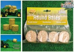 Kidsglobe Ronde Hooibalen 4 Stuks Schaal 1 : 32 9 Kidsglobe Ronde Hooibalen 4 Stuks Schaal 1 : 32 -Speel Actief Verkoop kidsglobe hooibalen 4stuks geperste hooibalen ronde hooibalen 1 1