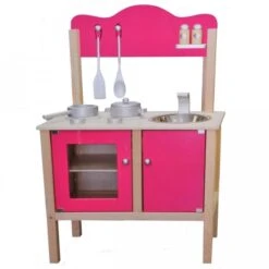 Houten Keuken “Little Chef”, Rose -Speel Actief Verkoop kinderkeuken simply for kids little chef rose 1 1