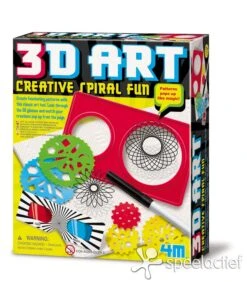 4M Crea Hobby- En Knutseldoos 3D Art Creative Spiral Fun