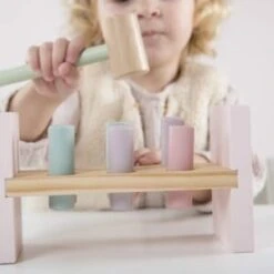 Little Dutch LD7025 Houten Hamerbank Rose -Speel Actief Verkoop little dutch 4424 hamerbank rose 3