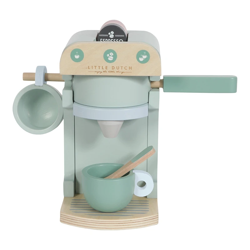 Little Dutch LD4460 Houten Koffiezetapparaat 5 Little Dutch LD4460 Houten Koffiezetapparaat - Afbeelding 3