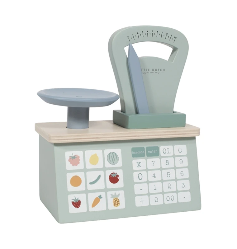 Little Dutch LD4468 Houten Weegschaal 5 Little Dutch LD4468 Houten Weegschaal - Afbeelding 3