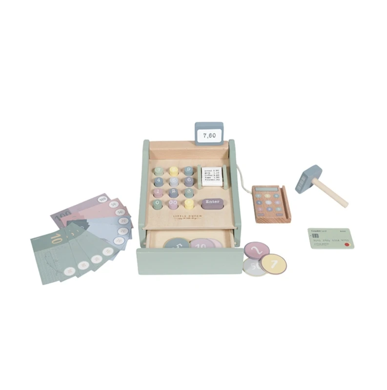 Little Dutch LD4469 Kassa Met Scanner 4 Little Dutch LD4469 Kassa Met Scanner - Afbeelding 2