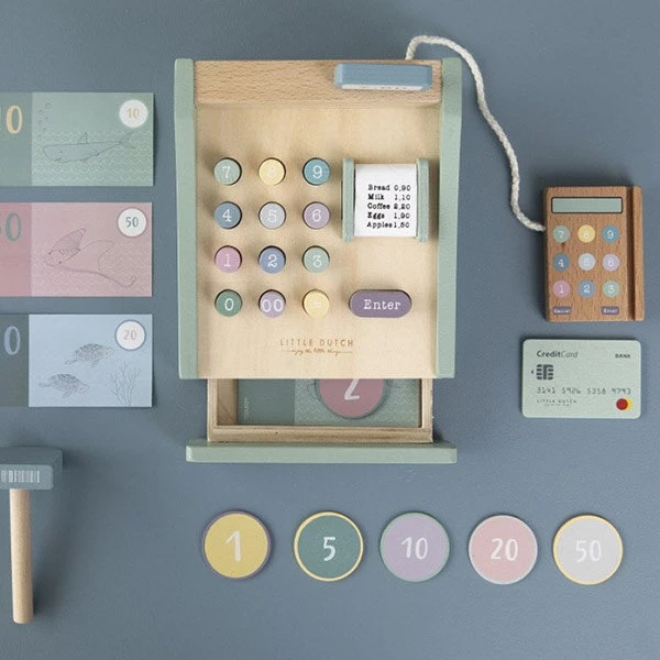 Little Dutch LD4469 Kassa Met Scanner 7 Little Dutch LD4469 Kassa Met Scanner - Afbeelding 5