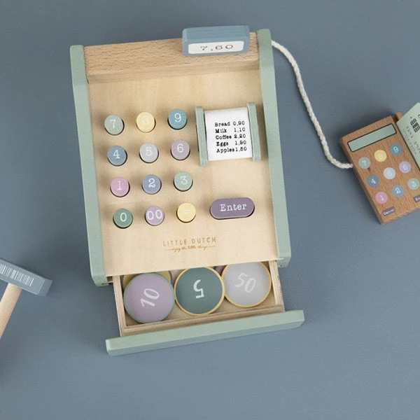 Little Dutch LD4469 Kassa Met Scanner 9 Little Dutch LD4469 Kassa Met Scanner - Afbeelding 7