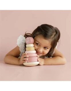 Little Dutch LD7012 Houten Tuimelstapelaar Wild Flowers 9 Little Dutch LD7012 Houten Tuimelstapelaar Wild Flowers -Speel Actief Verkoop little dutch 7012 stapelringen hout little dutch wild flowers 3