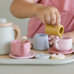 Little Dutch LD7006 Theeservies Houten Speelgoed 6 Little Dutch LD7006 Theeservies Houten Speelgoed -Speel Actief Verkoop little dutch LD7006 theeservies 1