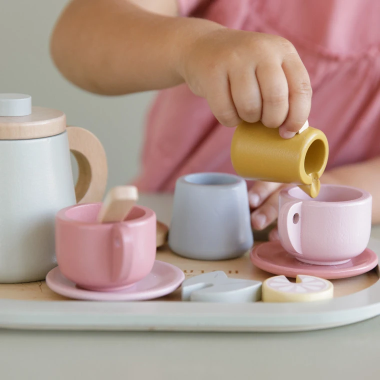 Little Dutch LD7006 Theeservies Houten Speelgoed 4 Little Dutch LD7006 Theeservies Houten Speelgoed - Afbeelding 2
