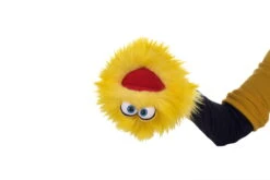 Handpop Kletskop Potatoehead Geel Living Puppets -Speel Actief Verkoop living puppets w805 kletskop potatoes geel 3