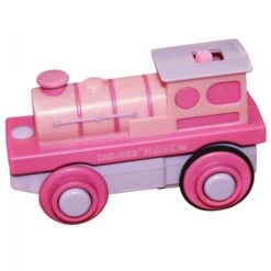 BigJigs BJT310 Locomotief Rose Op Batterijen -Speel Actief Verkoop locomotief op batterijen rose bigjigs bjt305 2 1