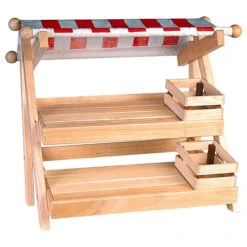 Winkeltje / Marktkraam (tafelmodel) -Speel Actief Verkoop marktkraam santoys f5139 1