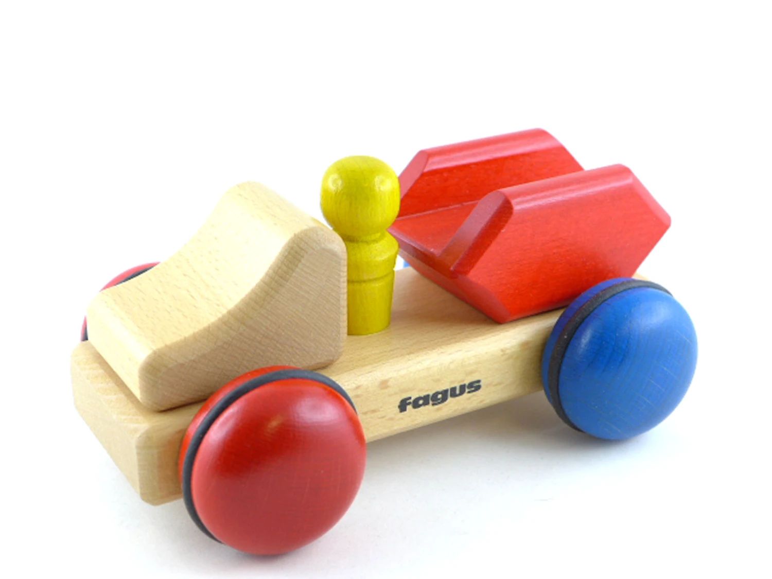 Houten Mini-Containertransport Fagus 4 Houten Mini-Containertransport Fagus - Afbeelding 2