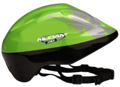 Fietshelm Skatehelm Nijdam Junior Lime 50-54
