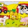 Noppenpuzzel Op De Boerderij -Speel Actief Verkoop noppenpuzzel op de boerderij goki 57589