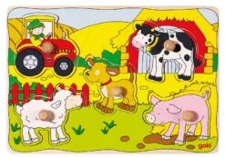 Noppenpuzzel Op De Boerderij